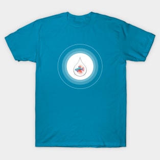 Illusion circle.4. T-Shirt